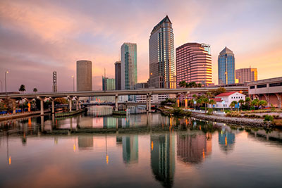Image of the Tampa, FL skyline